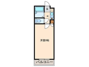 THE　SQUARE・Atago Residenceの物件間取画像